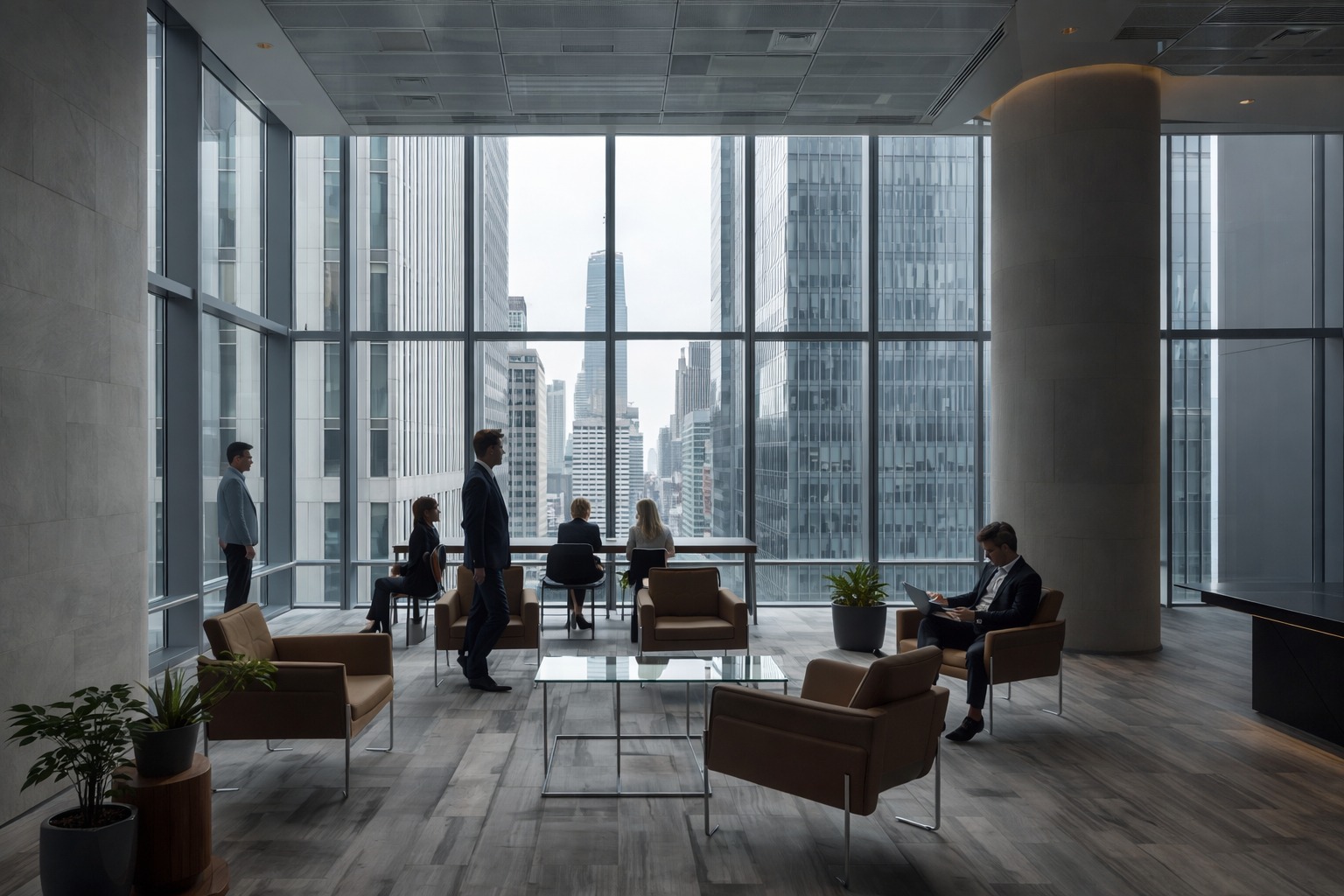 AurynX office setting